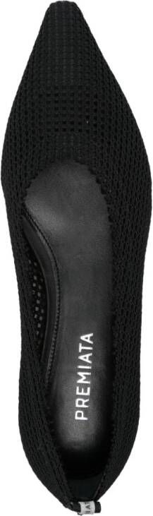 Premiata knitted ballerina shoes Black