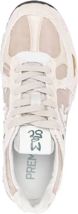 Premiata Mase distressed sneakers Neutrals