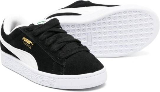 Puma Kids XL suede sneakers Black