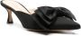Roberto Festa Solis 50mm bow-embellished mules Black - Thumbnail 2