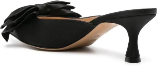 Roberto Festa Solis 50mm bow-embellished mules Black
