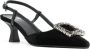 Roberto Festa 70mm Stefi leather pumps Black - Thumbnail 1