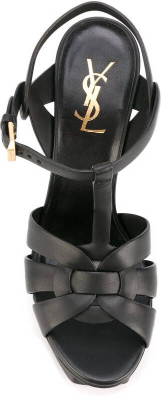 Saint Laurent 150mm Tribute sandals Black - Picture 3