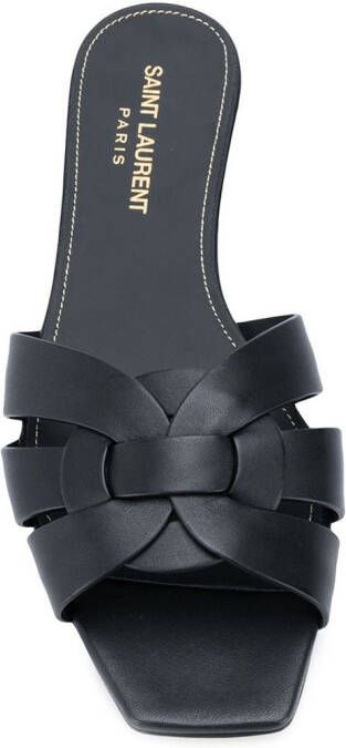 Saint Laurent Tribute sandals Black - Picture 3