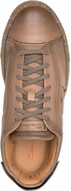 Santoni Antic low-top sneakers Brown