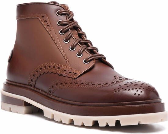 Santoni Breakout boots Brown
