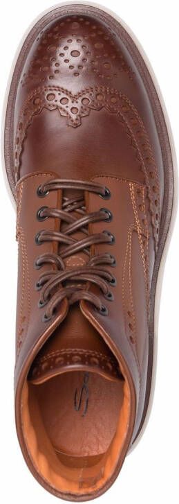 Santoni Breakout boots Brown