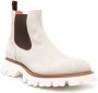 Santoni chunky suede Chelsea boots Neutrals - Thumbnail 1
