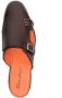 Santoni contrasting monk slippers Brown - Thumbnail 4