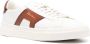 Santoni Double Buckle leather sneakers White - Thumbnail 2