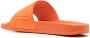 Santoni debossed-logo slides Orange - Thumbnail 3