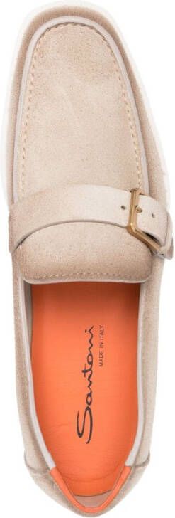 Santoni Dread suede loafers Neutrals