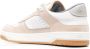 Santoni Haniel panelled leather sneakers White - Thumbnail 3