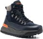 Santoni Lace-up panelled hiking boots Blue - Thumbnail 2