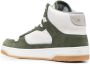 Santoni logo-print hi-top sneakers White - Thumbnail 3