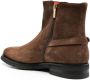 Santoni suede ankle boots Brown - Thumbnail 3
