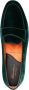 Santoni velvet slip-on slippers Green - Thumbnail 4