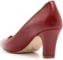 Sarah Chofakian Banoni 55mm leather pumps Red - Thumbnail 2