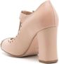 Sarah Chofakian Gabrielle 75mm perforated leather pumps Neutrals - Thumbnail 2