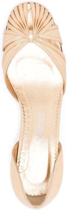 Sarah Chofakian round-toe pumps Metallic - Picture 2