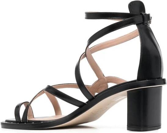 Scarosso Patty strappy sandals Black