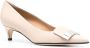 Sergio Rossi sr1 45mm plaque-embellished pumps Neutrals - Thumbnail 2