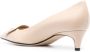 Sergio Rossi sr1 45mm plaque-embellished pumps Neutrals - Thumbnail 3