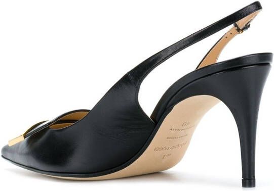 Sergio Rossi SR1 75mm pointed pumps Black