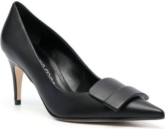 Sergio Rossi SR1 70mm nappa-leather pumps Black