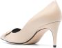 Sergio Rossi SR1 85mm leather pumps Neutrals - Thumbnail 3