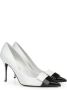 Sergio Rossi 75mm Sr1 Cindy leather pumps White - Thumbnail 2