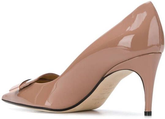 Sergio Rossi sr1 embellished pumps Neutrals