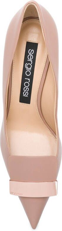 Sergio Rossi SR1 75mm pumps Neutrals - Picture 3