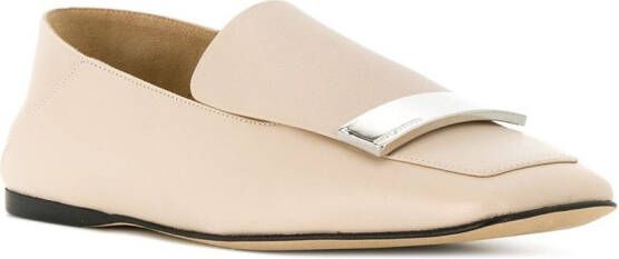 Sergio Rossi SR1 leather loafers Neutrals - Picture 1