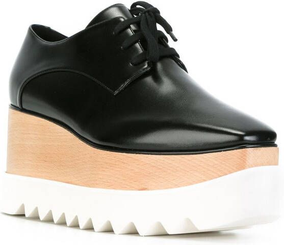Stella McCartney Elyse Derby shoes Black - Picture 1
