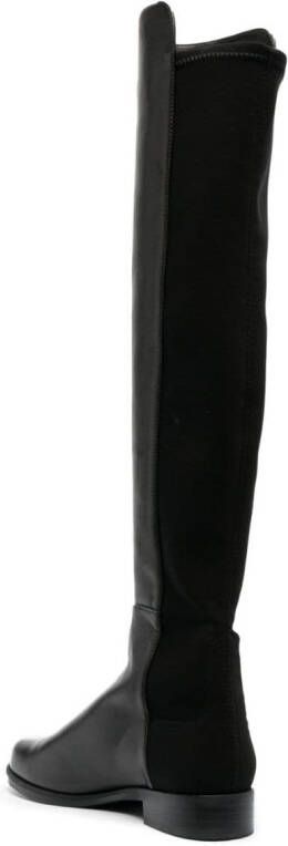 Stuart Weitzman 5050 leather boots Black