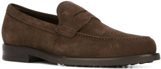 Tod's suede loafers Brown - Picture 1