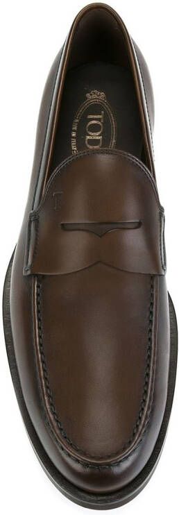 Tod's classic penny loafers Brown - Picture 3