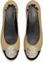 Tory Burch Claire cap-toe ballerina shoes Black - Thumbnail 2