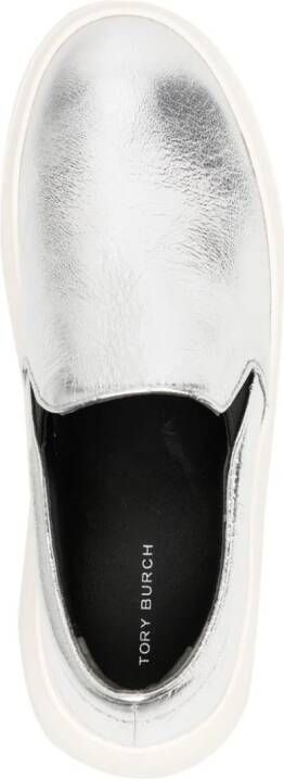 Tory Burch Ladybug metallic-finish sneakers