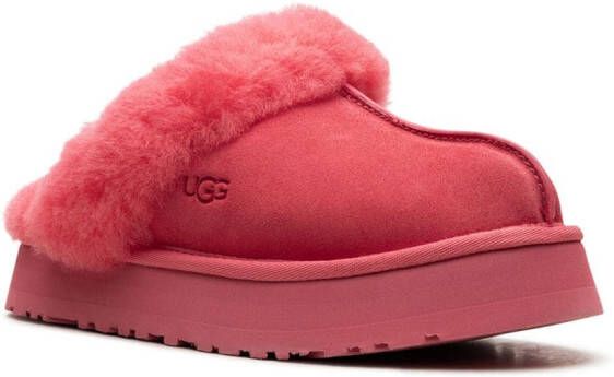 UGG Disquette shearling platform slippers Pink