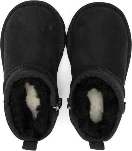 UGG Kids Classic Ultra Mini suede boots Black