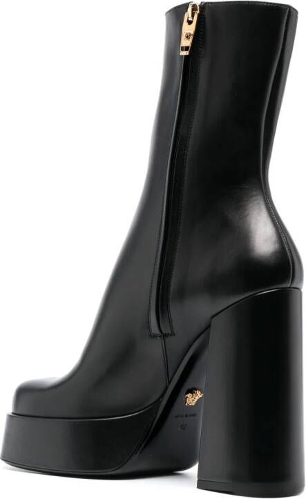 Versace Aevitas 120mm single-platform boots Black