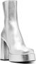Versace Aevitas 170mm metallic-effect boots Silver - Thumbnail 2