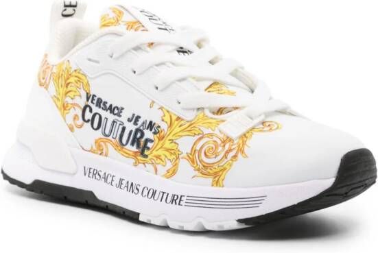 Versace Jeans Couture Dynamic twill sneakers White