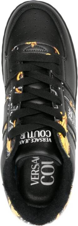 Versace Jeans Couture Meyssa leather sneakers Black