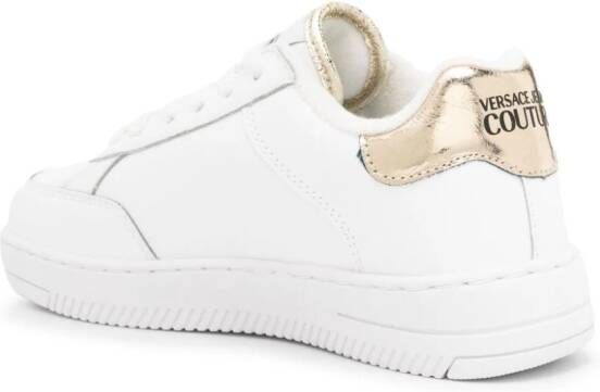 Versace Jeans Couture Meyssa logo-patch sneakers White