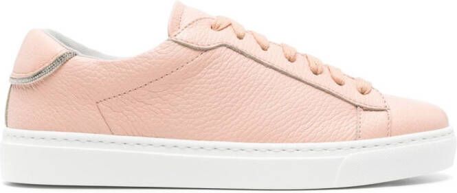 Fabiana Filippi Dalila leather sneakers Pink