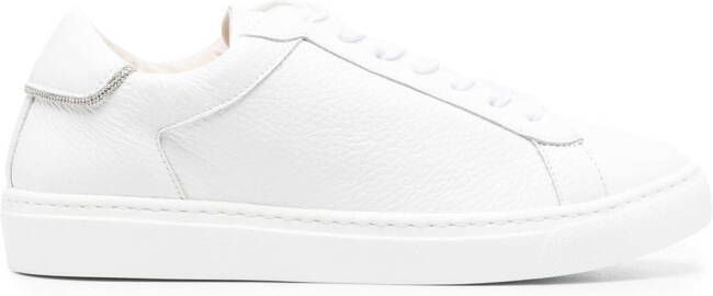 Fabiana Filippi lace-up sneakers White