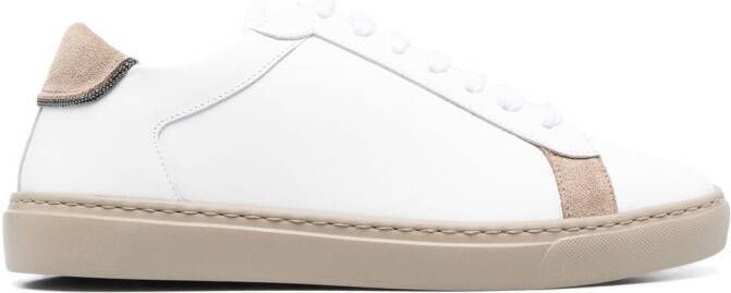 Fabiana Filippi low-top lace-up sneakers White